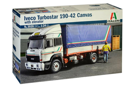 1/24 Italeri Iveco Turbostar 190-42 Canvas w/Elevator 3939 - MPM Hobbies