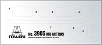 1/24 Italeri Mercedes Benz Actros Mp4 Gigaspace 3905 - MPM Hobbies