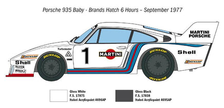 1/24 Italeri Porsche 935 Baby 3639 - MPM Hobbies