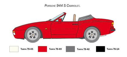 1/24 Italeri Porsche 944 S Cabrio 3646 - MPM Hobbies