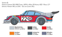 1/24 Italeri Porsche Carrera RSR Turbo 3625 - MPM Hobbies