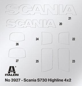 1/24 Italeri Scania S730 Highline 4x2 - 3927 - MPM Hobbies