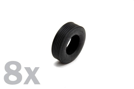 1/24 Italeri Trailer Rubber Tires (8x) 3890 - MPM Hobbies