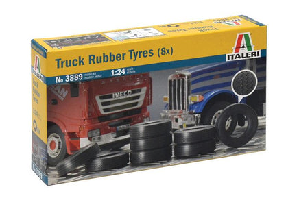 1/24 Italeri Truck Rubber Tires (8x) 3889 - MPM Hobbies