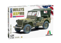1/24 Italeri Willys Jeep MB 80th Anniversary 3635 - MPM Hobbies