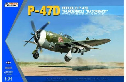 1/24 Kinetic P-47D THUNDERBOLT RAZOR 3208 - MPM Hobbies