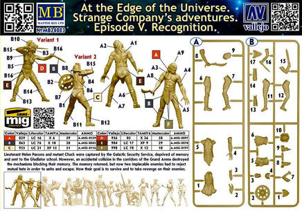 1/24 Master Box - At the Edge of the Universe: Parselen & Chuck 24083 - MPM Hobbies