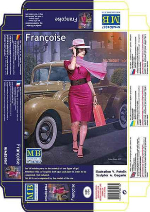 1/24 Master Box - Francoise Stylishly Dressed 24067 - MPM Hobbies
