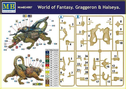 1/24 Master Box - Graggeron & Halseya World of Fantasy 24007 - MPM Hobbies