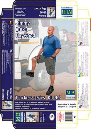 1/24 Master Box - Jimmy Tex Haywood Figure Kit 24043 - MPM Hobbies