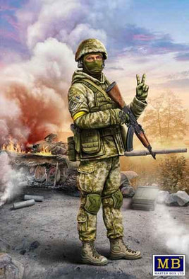 1/24 Master Box - Ukrainian Soldier Defense of Kyiv 24085 - MPM Hobbies