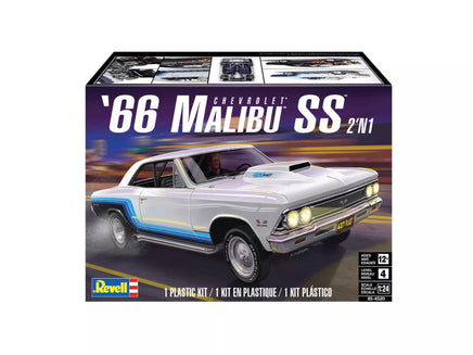 1/24 Revell-Monogram 1966 Chevy Malibu SS 2N1 #4520 - MPM Hobbies
