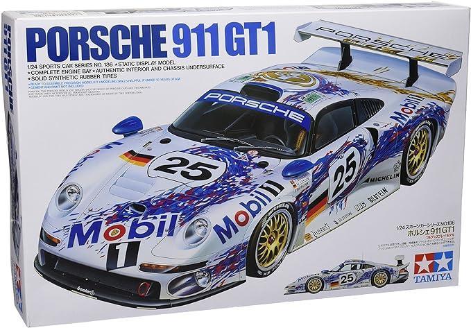 Tamiya 24186 Porsche 911 GT1 (1:24) | PLASTIKOVÉ MODELY - TAMIYA - BARVY Tamiya 24186 Porsche 911 GT1 (1:24) | PLASTIKOVÉ MODELY - TAMIYA - BARVY