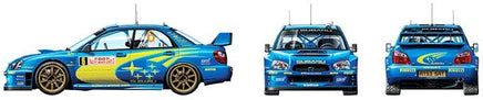 1/24 TAMIYA SUBARU IMPREZA WRC MONTE CARLO 24281 - MPM Hobbies