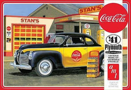1/25 AMT 1941 Plymouth Coupe Coca-Cola 1197 - MPM Hobbies