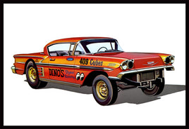 1/25 AMT 1958 Chevy Impala Hardtop “Ala Impala” #1301 - MPM Hobbies