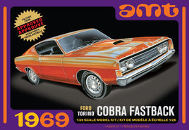 1/25 AMT 1969 Ford Torino Cobra Fastback 1217 - MPM Hobbies