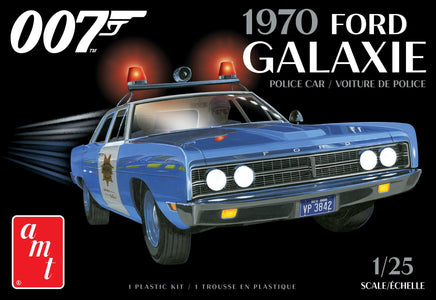 1/25 AMT 1970 Ford Galaxie Police Car (James Bond) 1172 - MPM Hobbies