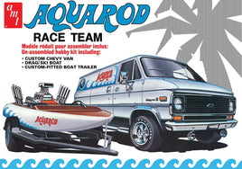 1/25 AMT Aqua Rod Race Team 1975 Chevy Van, Race Boat & Trailer 1338 - MPM Hobbies