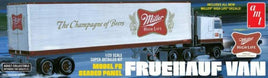 1/25 AMT Fruehauf 40' Semi Trailer Miller Beer 1234 - MPM Hobbies