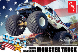 1/25 AMT USA-1 Chevy Silverado Monster Truck #1252 - MPM Hobbies