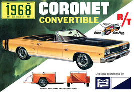 1/25 MPC 1968 Dodge Coronet Convertible w/Trailer 978 - MPM Hobbies