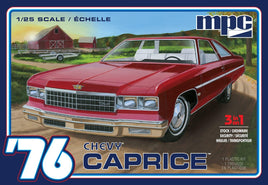 1/25 MPC 1976 Chevy Caprice w/Trailer 963 - MPM Hobbies