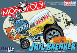1/25 MPC Monopoly Jail Breaker Custom Willys Panel (SNAP) 946 - MPM Hobbies