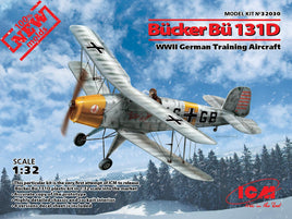 1/32 ICM Bücker Bü 131D - WWII German Training Aircraft 32030 - MPM Hobbies