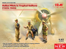 1/32 ICM Italian Pilots In Tropical Uniform (1939-1943) 32110 - MPM Hobbies