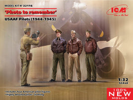 1/32 ICM ”Photo To Remember” USAAF Pilots (1944-1945) 32116 - MPM Hobbies