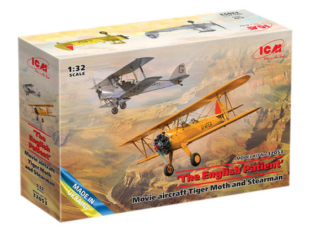 1/32 ICM ‘The English Patient’ - Movie Aircraft Tiger Moth & Stearman 32053 - MPM Hobbies