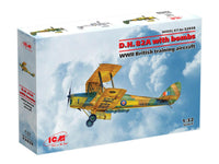 1/32 ICM WWII British DH. 82A Tiger Moth with Bombs 32038 - MPM Hobbies