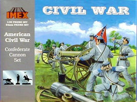 1/32 IMEX 10lb Cannon & Confederate Figures 780 - MPM Hobbies