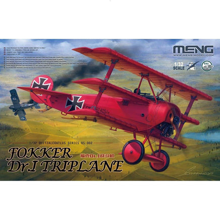 1/32 Meng Fokker Dr.I "Red Baron" Triplane QS002 - MPM Hobbies