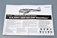 1/32 Trumpeter U.S.NAVY SBD-5/A-24B“Dauntless” 02243 - MPM Hobbies