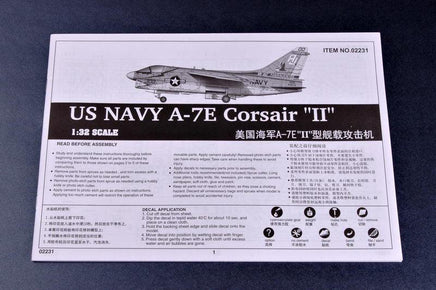 1/32 Trumpeter USS A-7E Corsair II 02231 - MPM Hobbies