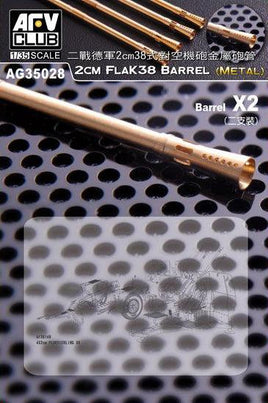 1/35 AFV 2cm Flak 38 Barrel (Metal) AG35028 - MPM Hobbies