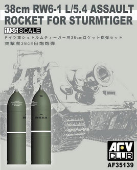 1/35 AFV 38cm RW6-1 L/5.4 Assault Rocket for Sturmtiger AF35139 - MPM Hobbies