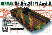 1/35 AFV GERMAN Sd.Kfz. 251/1 Ausf.D HALF-TRACK AF35063 - MPM Hobbies