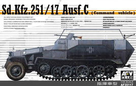 1/35 AFV German Sd.Kfz.251/17 Ausf.C (Command Vehicle) Af35117 - MPM Hobbies