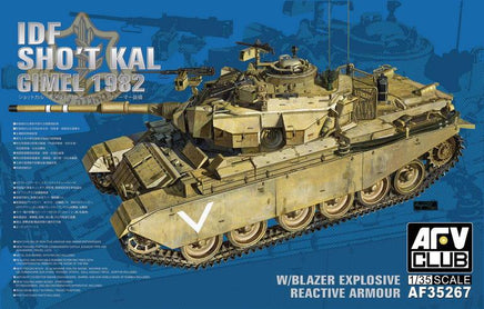 1/35 AFV IDF Sho't Kal Gimel 1982 W/BLAZER EXPLOSIVE REACTIVE ARMOUR AF35267 - MPM Hobbies