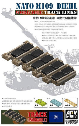 1/35 AFV M109 DIEHL TRACKS (FOR NATO M109) AF35307 - MPM Hobbies