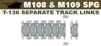 1/35 AFV T-136 Track for M108/M109 (Workale) AF35S23 - MPM Hobbies