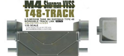 1/35 AFV T48 Track for M4 Sherman/M3 Lee VVSS Series AF35038 - MPM Hobbies