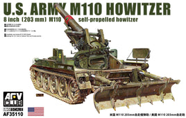 1/35 AFV U.S. Army M110 howitzer 8-inch (203mm) M110 self-propelled howitzer AF35110 - MPM Hobbies