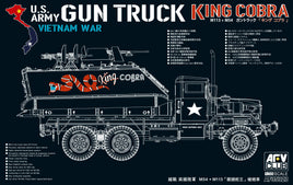 1/35 AFV U.S. Army Vietnam War Gun Truck "King Cobra" AF35323 - MPM Hobbies