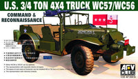 1/35 AFV WC57 3/4T WEAPONS COMMAND CAR AF35S16 - MPM Hobbies