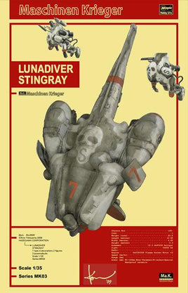 1/35 Hasegawa Lunadiver Stingray 64003 - MPM Hobbies
