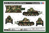 1/35 Hobby Boss French R35 with FCM Turret 83894.